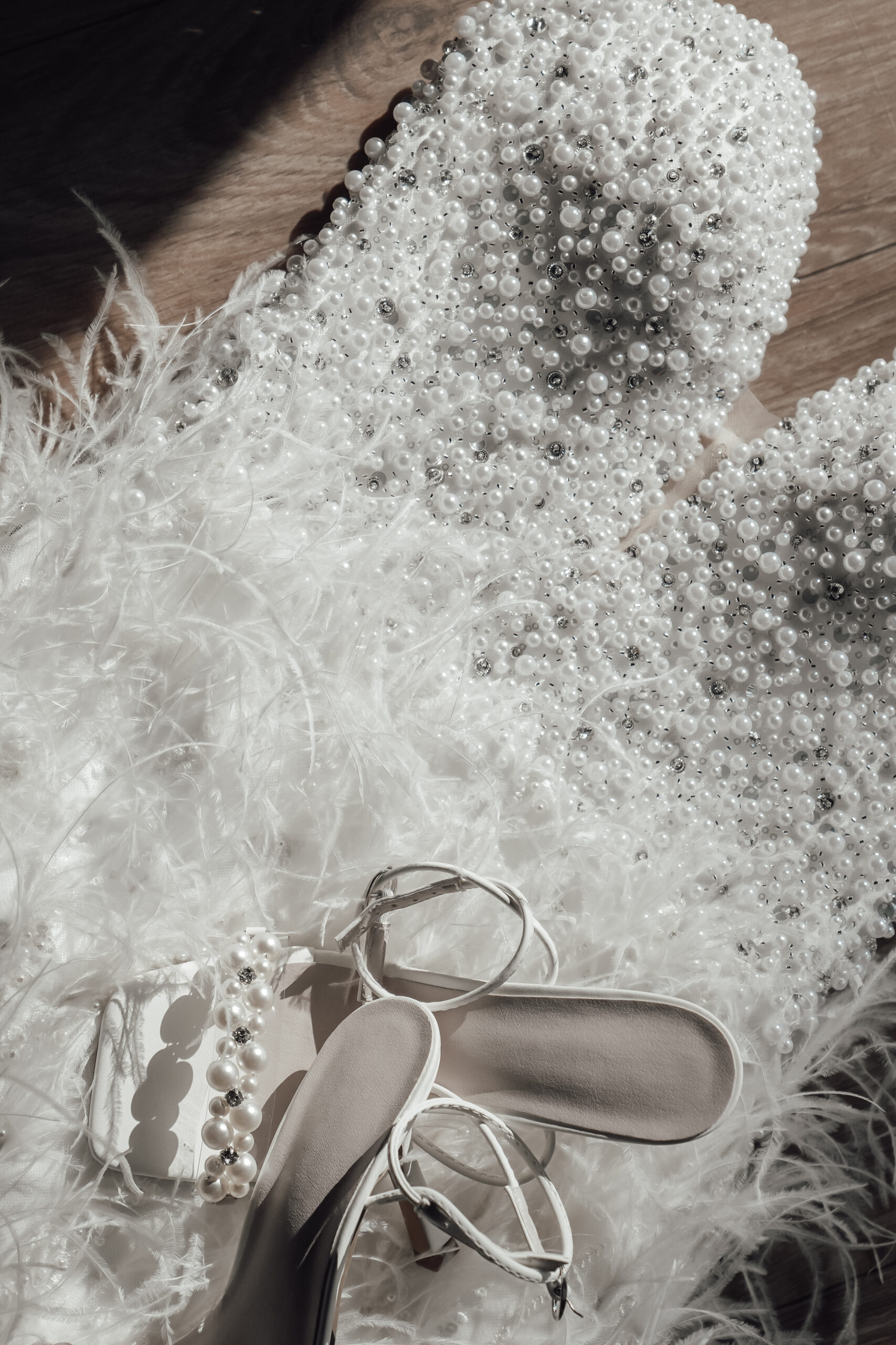 Winterhochzeit Kleid